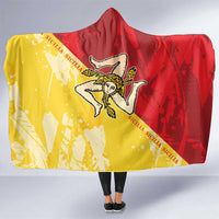 La Bandiera Regione Siciliana Hooded Blanket