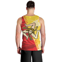 La Bandiera Regione Siciliana Men Tank Top - Wonder Print Shop