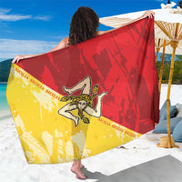 La Bandiera Regione Siciliana Sarong - Wonder Print Shop