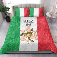 Sicilian Revolution of 1848 Bedding Set Bandiera del Regno di Sicilia 1848-1849 LT9 - Wonder Print Shop