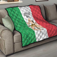 Sicilian Revolution of 1848 Quilt Bandiera del Regno di Sicilia 1848-1849 - Wonder Print Shop