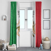 Sicilian Revolution of 1848 Window Curtain Bandiera del Regno di Sicilia 1848-1849 - Wonder Print Shop