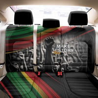 Make His-Herstories Back Car Seat Cover Black Power Hand and Pan-African Flag LT9 - Wonder Print Shop