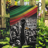 Make His-Herstories Garden Flag Black Power Hand and Pan-African Flag - Wonder Print Shop
