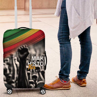 Make His-Herstories Luggage Cover Black Power Hand and Pan-African Flag - Wonder Print Shop