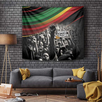 Make His-Herstories Tapestry Black Power Hand and Pan-African Flag - Wonder Print Shop