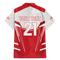 England Rugby Custom Family Matching Mermaid Dress and Hawaiian Shirt English Bull Dog Mascot Sporty