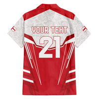 England Rugby Custom Family Matching Short Sleeve Bodycon Dress and Hawaiian Shirt English Bull Dog Mascot Sporty