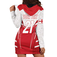 England Rugby Custom Hoodie Dress English Bull Dog Mascot Sporty
