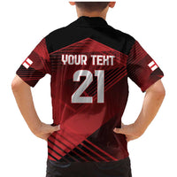 England Rugby Custom Family Matching Mermaid Dress and Hawaiian Shirt Lion Mascot Sporty