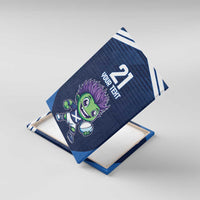 Scotland Rugby Custom Canvas Wall Art Thistle Mascot Go Scottish!