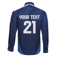 Scotland Rugby Custom Family Matching Short Sleeve Bodycon Dress and Hawaiian Shirt Thistle Mascot Go Scottish!