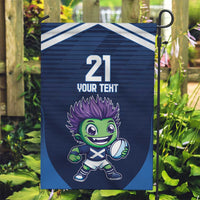 Scotland Rugby Custom Garden Flag Thistle Mascot Go Scottish!