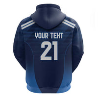 Scotland Rugby Custom Zip Hoodie Thistle Mascot Go Scottish!