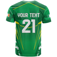 Ireland Rugby Custom T Shirt Irish Warrior Mascot Go Shamrock