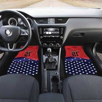 USA Canada Ice Hockey Custom Car Mats Go Champion 4 Nations