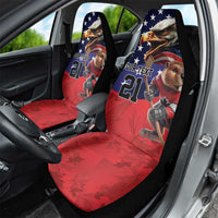 USA Canada Ice Hockey Custom Car Seat Cover Go Champion 4 Nations