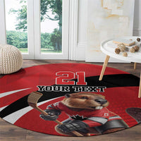 Canada Hockey Custom Round Carpet Go Champion 4 Nations