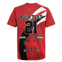 Canada Hockey Custom Rugby Jersey Go Champion 4 Nations