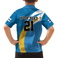 Finland Leijonat Hockey Custom Family Matching Off Shoulder Short Dress and Hawaiian Shirt Suomen Jaakiekkoliitto 4 Nations