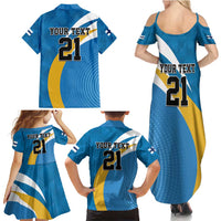 Finland Leijonat Hockey Custom Family Matching Summer Maxi Dress and Hawaiian Shirt Suomen Jaakiekkoliitto 4 Nations