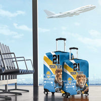 Finland Leijonat Hockey Custom Luggage Cover Suomen Jaakiekkoliitto 4 Nations