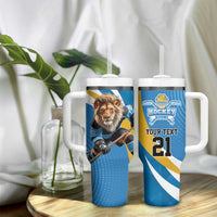 Finland Leijonat Hockey Custom Tumbler With Handle Suomen Jaakiekkoliitto Confrontation Des 4 Nations