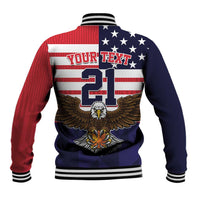 United States Basketball Custom Baseball Jacket Team USA One For All