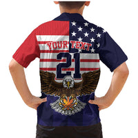 United States Basketball Custom Family Matching Mermaid Dress and Hawaiian Shirt Team USA One For All