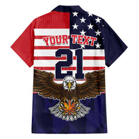 United States Basketball Custom Family Matching Short Sleeve Bodycon Dress and Hawaiian Shirt Team USA One For All