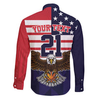 United States Basketball Custom Family Matching Tank Maxi Dress and Hawaiian Shirt Team USA One For All