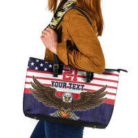 United States Basketball Custom Leather Tote Bag Team USA One For All