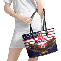 United States Basketball Custom Leather Tote Bag Team USA One For All