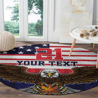 United States Basketball Custom Round Carpet Team USA One For All