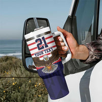 United States Basketball Custom Tumbler With Handle Team USA One For All