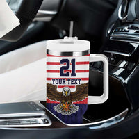 United States Basketball Custom Tumbler With Handle Team USA One For All