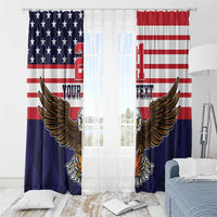 United States Basketball Custom Window Curtain Team USA One For All