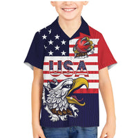 United States Cricket Custom Family Matching Mermaid Dress and Hawaiian Shirt Team USA One For All