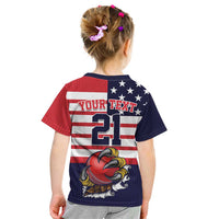 United States Cricket Custom Kid T Shirt Team USA One For All