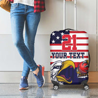 United States Cricket Custom Luggage Cover Team USA One For All