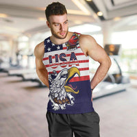 United States Cricket Custom Men Tank Top Team USA One For All