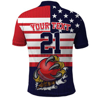 United States Cricket Custom Polo Shirt Team USA One For All
