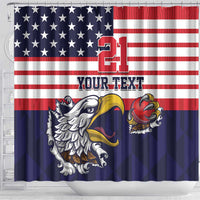United States Cricket Custom Shower Curtain Team USA One For All