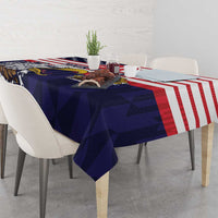 United States Cricket Custom Tablecloth Team USA One For All