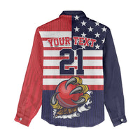 United States Cricket Custom Women Casual Shirt Team USA One For All