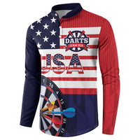 United States Dart Custom Button Sweatshirt Team USA One For All