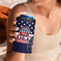 United States Dart Custom 4 in 1 Can Cooler Tumbler Team USA One For All