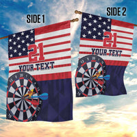United States Dart Custom Garden Flag Team USA One For All