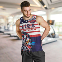 United States Dart Custom Men Tank Top Team USA One For All