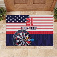 United States Dart Custom Rubber Doormat Team USA One For All